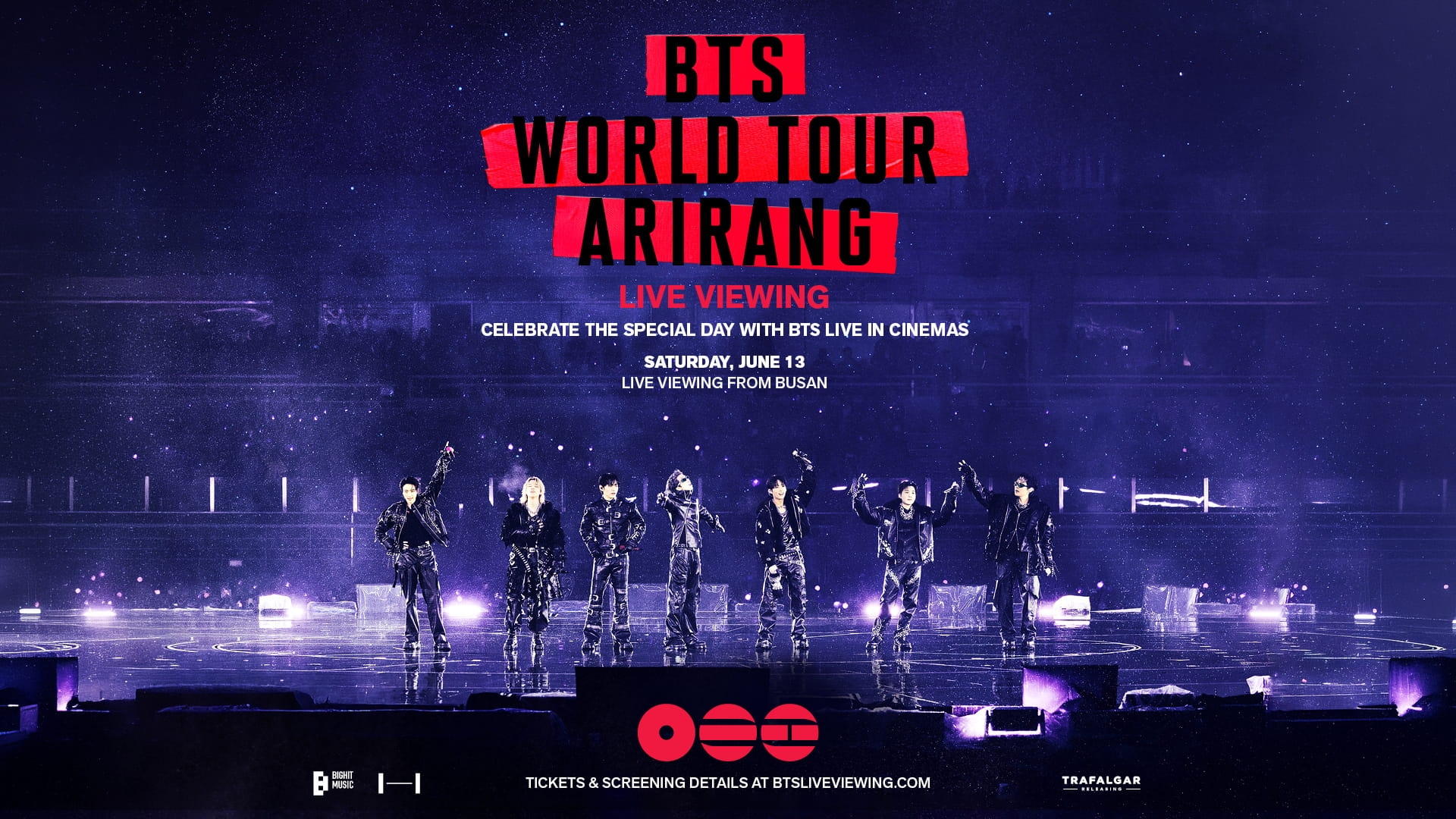 【韓国・釜山限定】BTS ARIRANG WORLD TOUR BUSAN BTS WORLD TOUR 'ARIRANG' IN BUSAN: REBROADCAST - SM Cinema