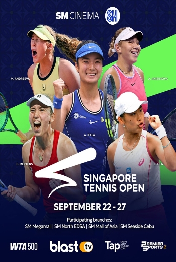 Singapore Tennis Open 2026 - Cinema Live Viewing - SM Cinema